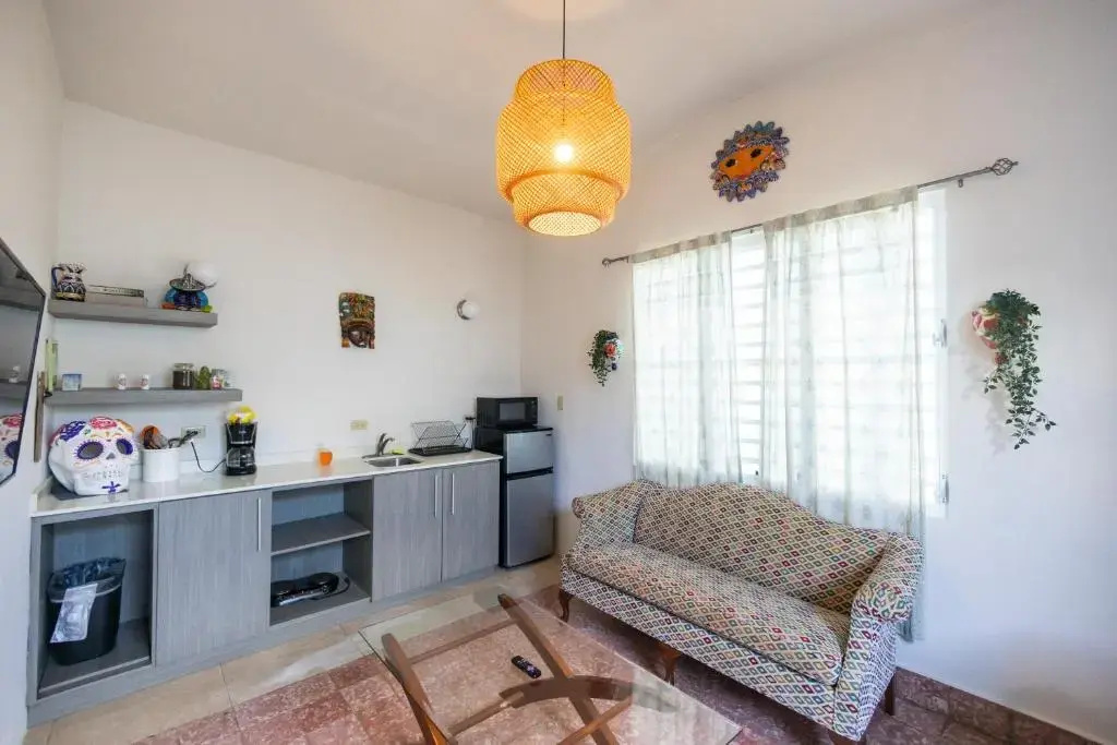 Apartment with garden view