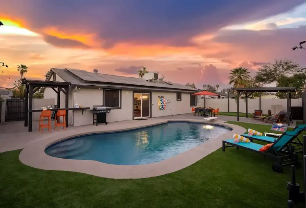 Chic Home With Backyard Oasis Pool Game Room
