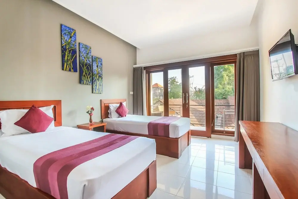 D'gaduh Suite Kuta - Chambres