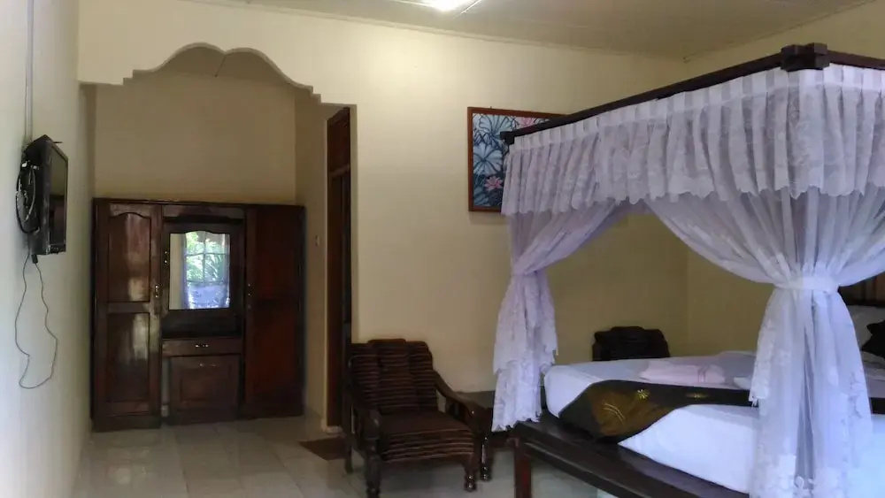 Standard Double room with courtyard view (full double bed)