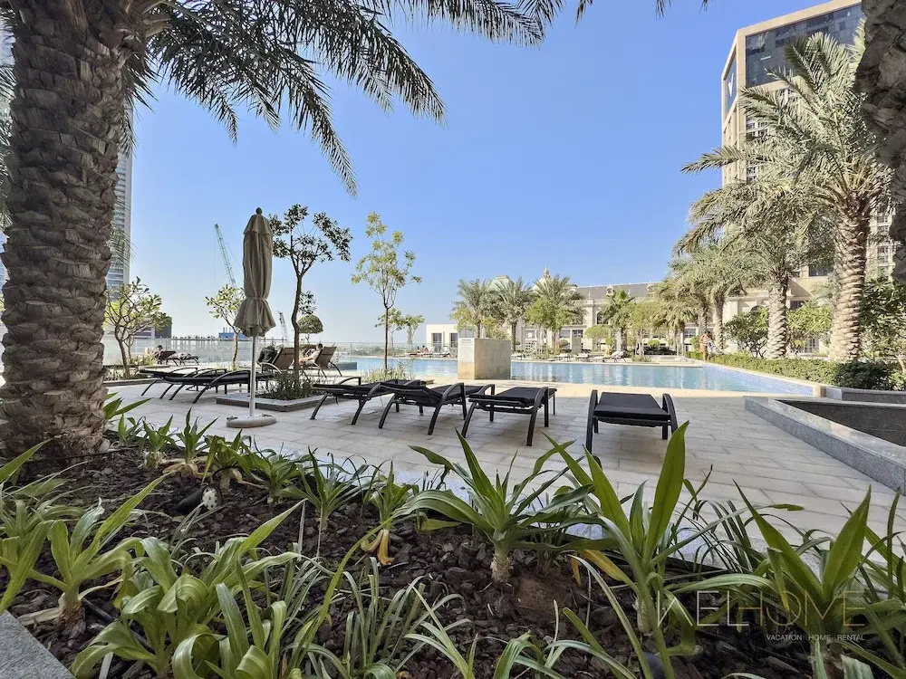 WelHome - Cozy 1BR Apt. in Al Habtoor City Partial Sea View