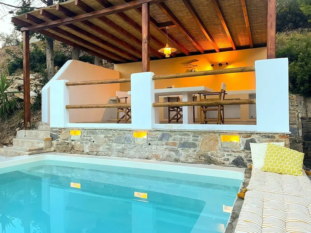 Pergamonto Cottage - Seaview Nest w Private Pool