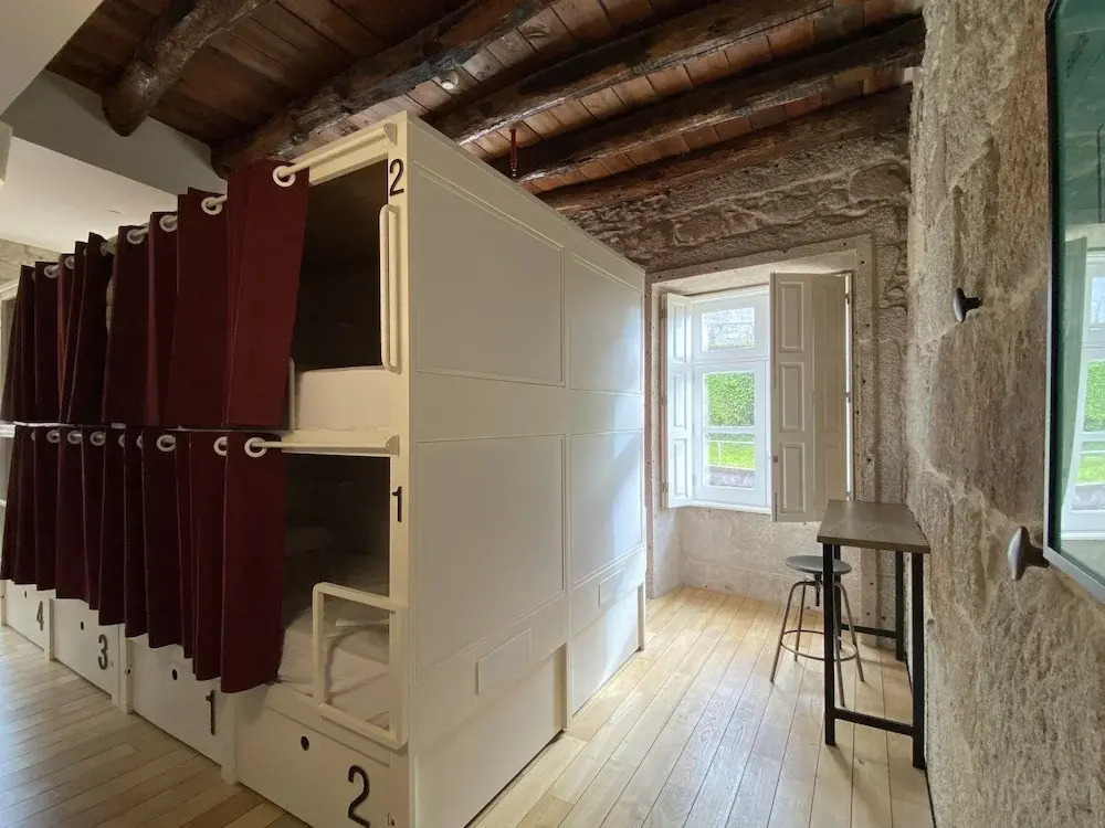 Кровать в общем номере (женский номер) в The Central House Porto Ribeira - Hostel