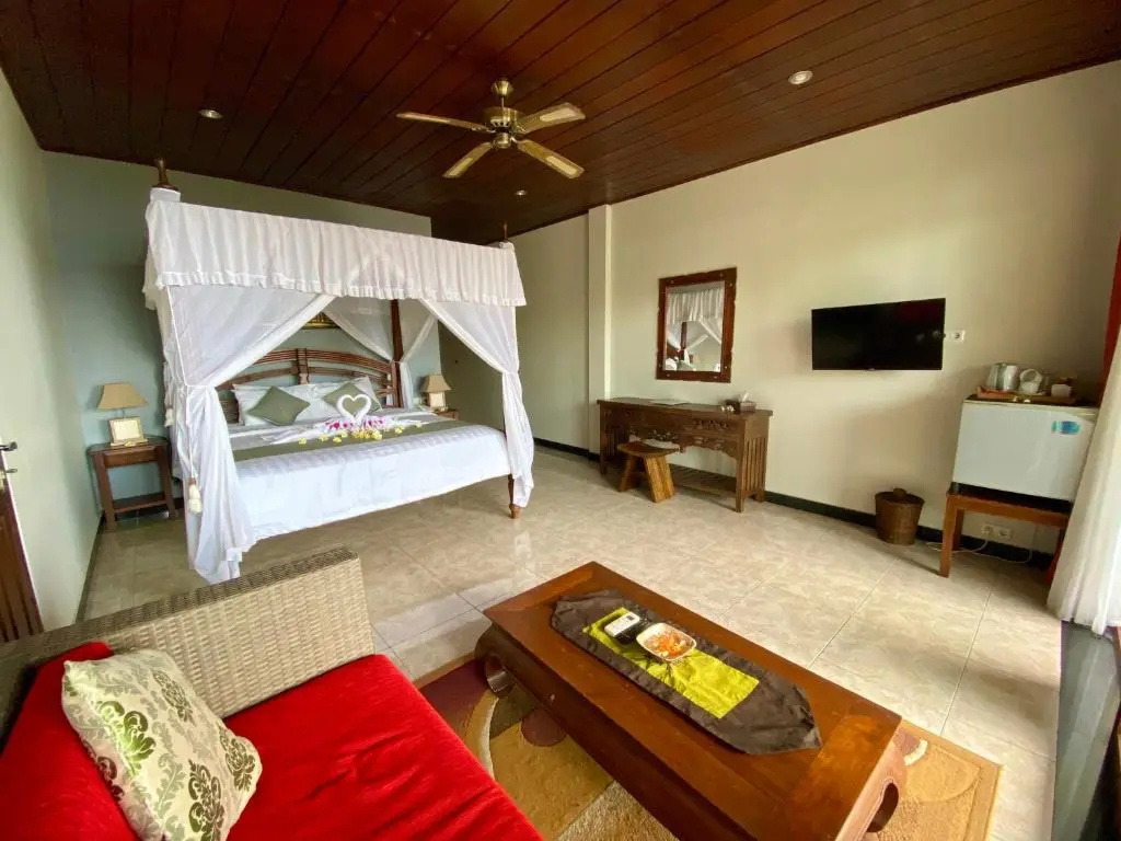 Deluxe Double room with sea view (full double bed)