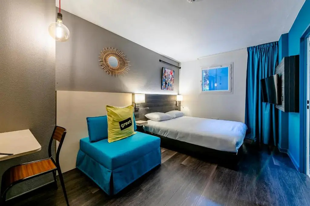 Greet Hotel Bordeaux Floirac Arena - Chambres