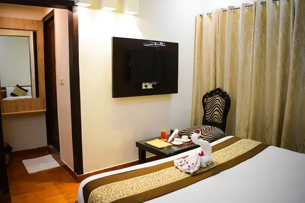 Двухместный номер Standard с красивым видом из окна двуспальная кровать в Green View by Green Tree Hotels