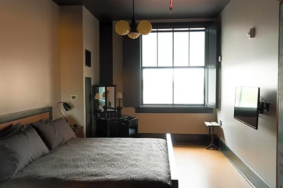 豪華四人房，市景，雙人床