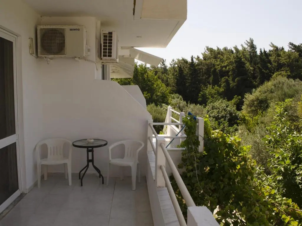 Studio with balcony