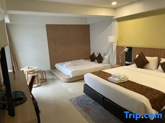 Двухместный семейный номер Standard 2 отдельные кровати в The Golden Ville Boutique Hotel & Spa