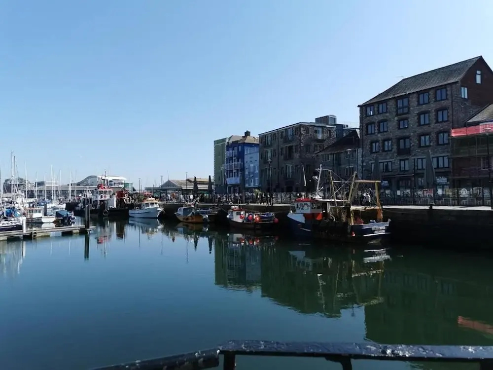 Beautiful 2-bed Seaview Apartment in Plymouth