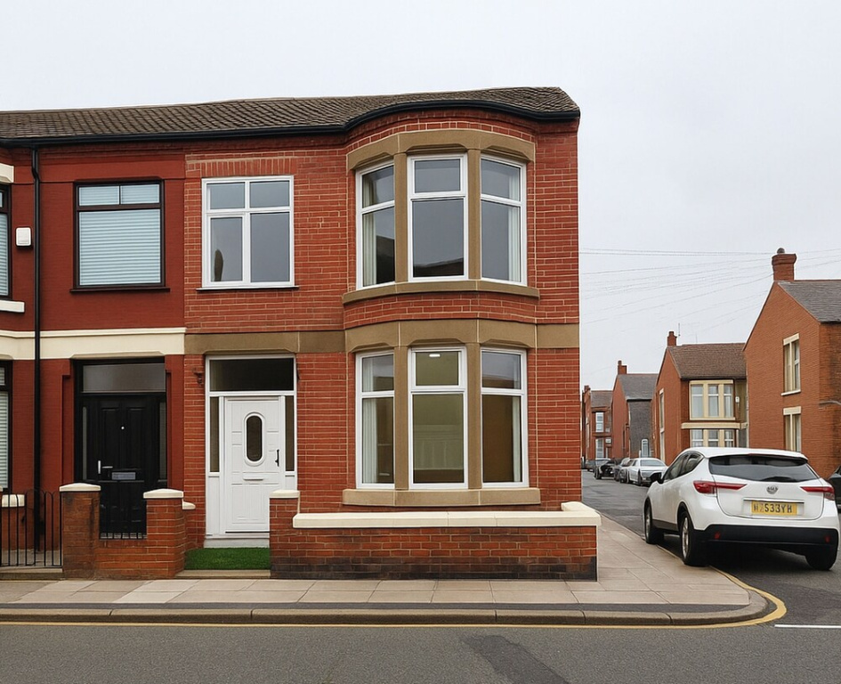 4-BR Liverpool House Free Parking