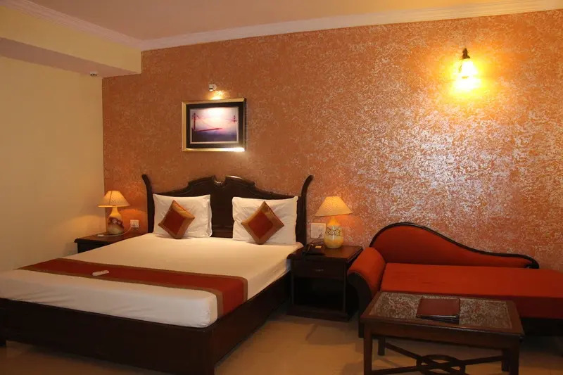 Двухместный номер Deluxe с видом на бассейн двуспальная кровать в Nazri Resort