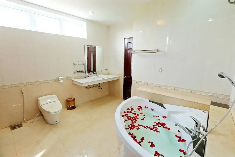 Standard Double Family room with pool view (twin beds)