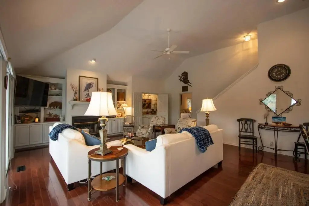 Sprawling Family Home Near Beaches With Fishing Dock & Beautiful Canal Views