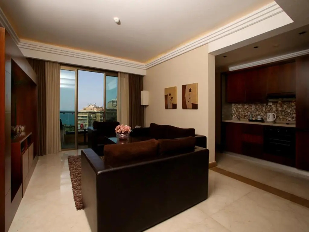 Double Family Suite with balcony and with sea view (twin beds)