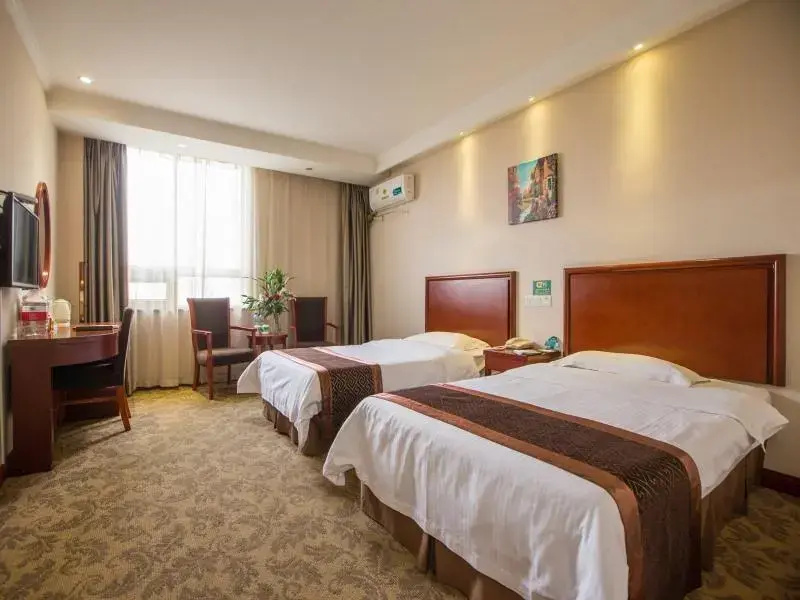 GreenTree Inn Anhui Hefei South High-speed Rail Station Fanhua Avenue Haiheng Express Hotel - Chambres