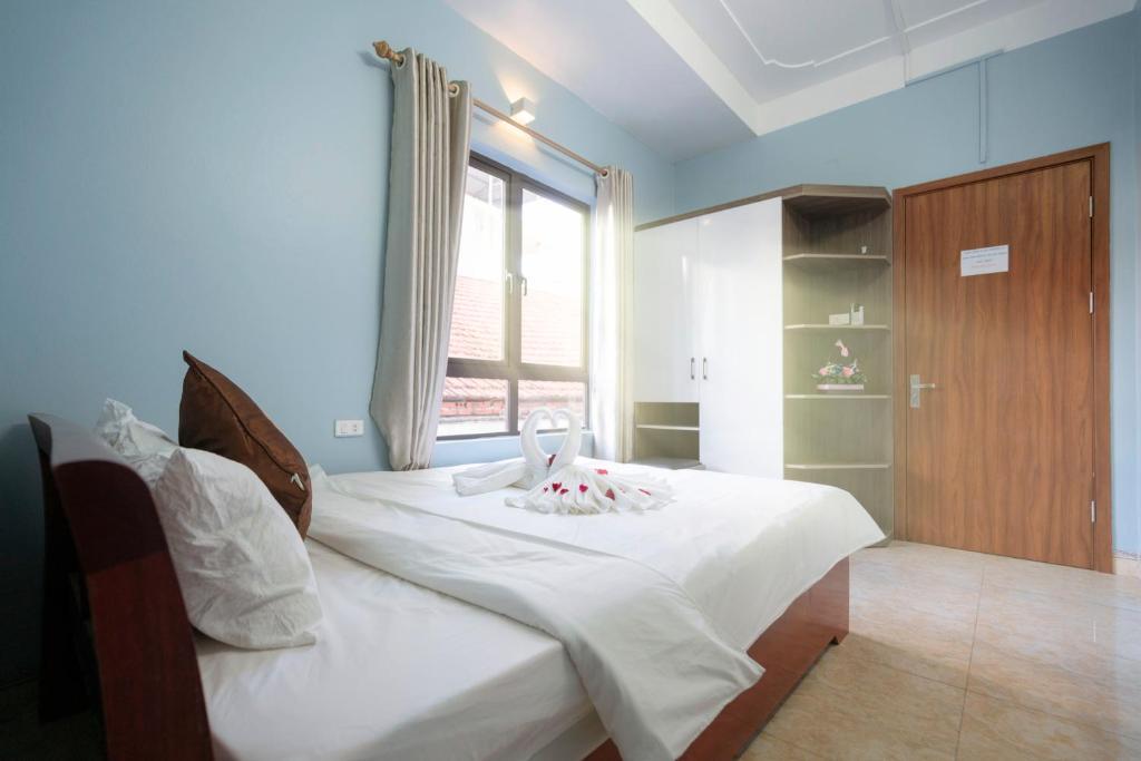 Двухместный номер Superior двуспальная кровать в Ha Long Bay Fancy Hostel