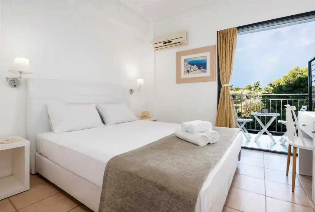 Double room with garden view (full double bed)