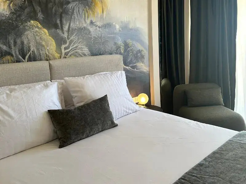 Superior Double room with balcony and with land view (full double bed)