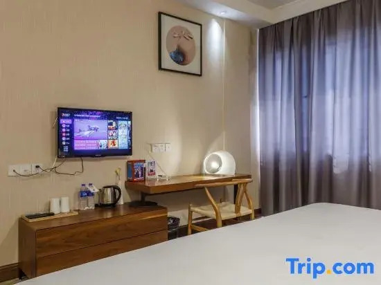 標準雙人家庭房，配備雙人床