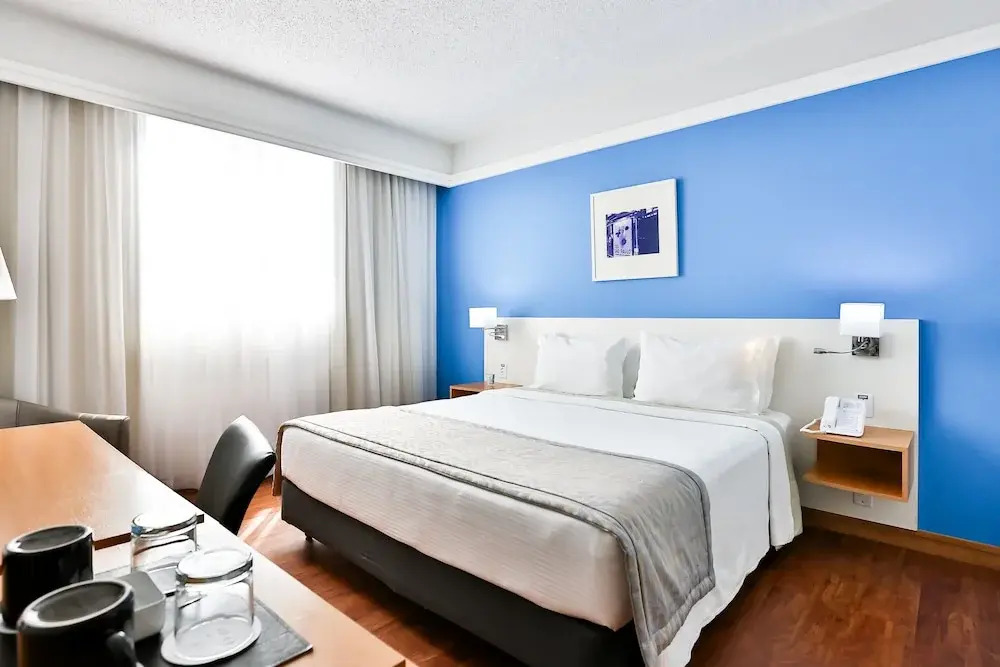 豪華雙人房,配有大雙人床