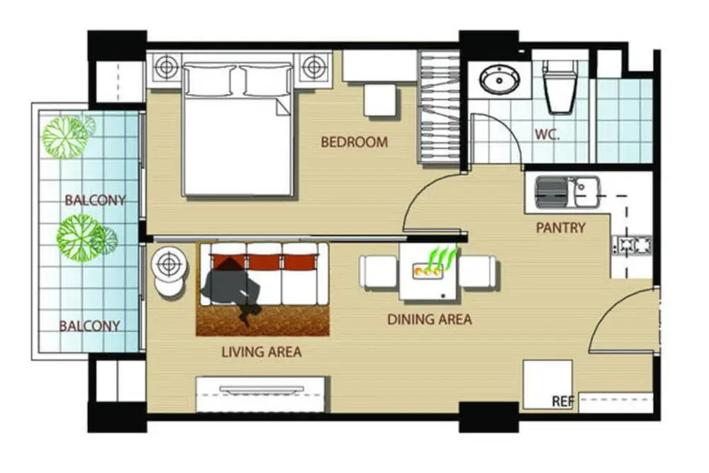 Апартаменты Comfort в Phuket Villa Patong
