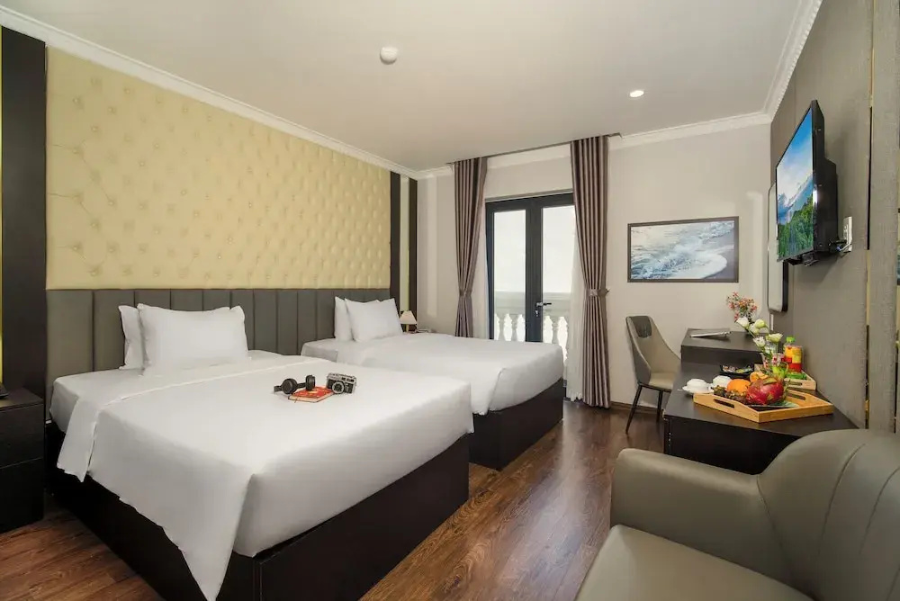 2 Bedrooms Deluxe Apartment with balcony and with city view