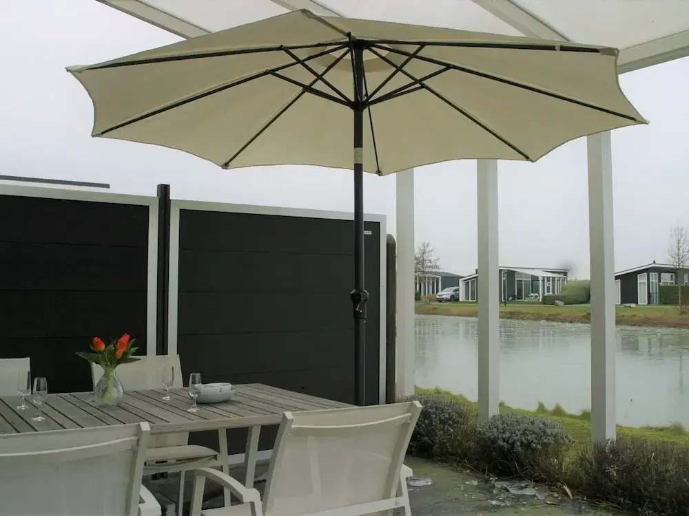 Chalet in Zeeland by the Lake