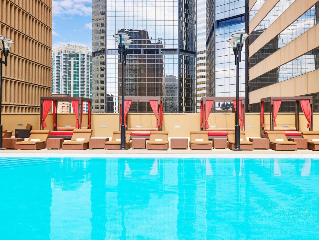 標準四人房，配有雙人床