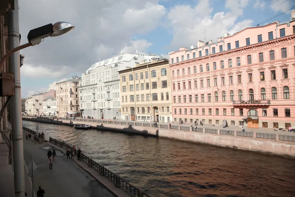 City Of Rivers Near Palace Square