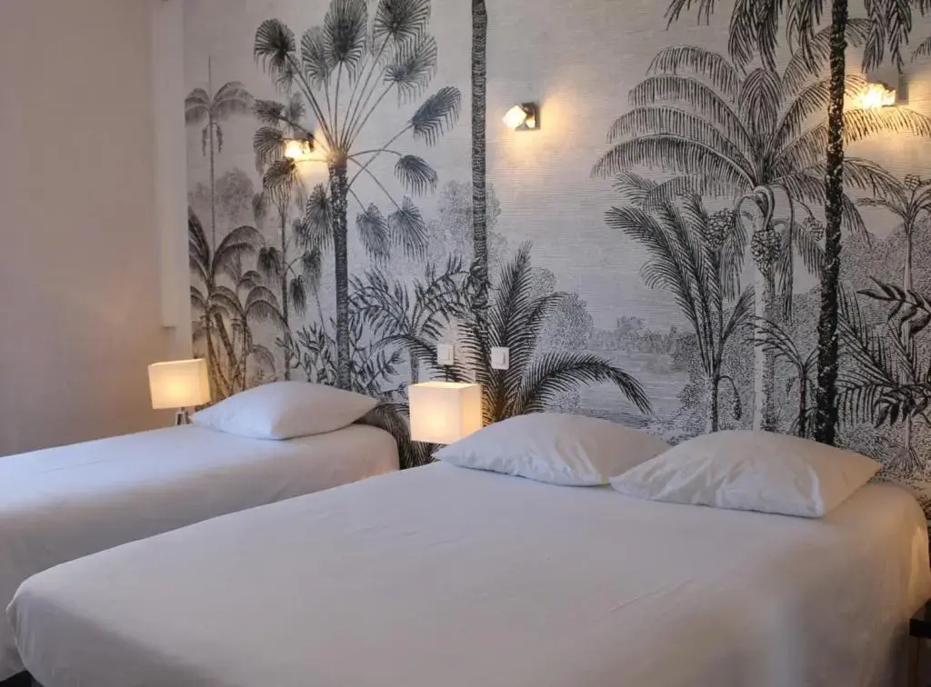 Hotel Les Palmiers - Chambres