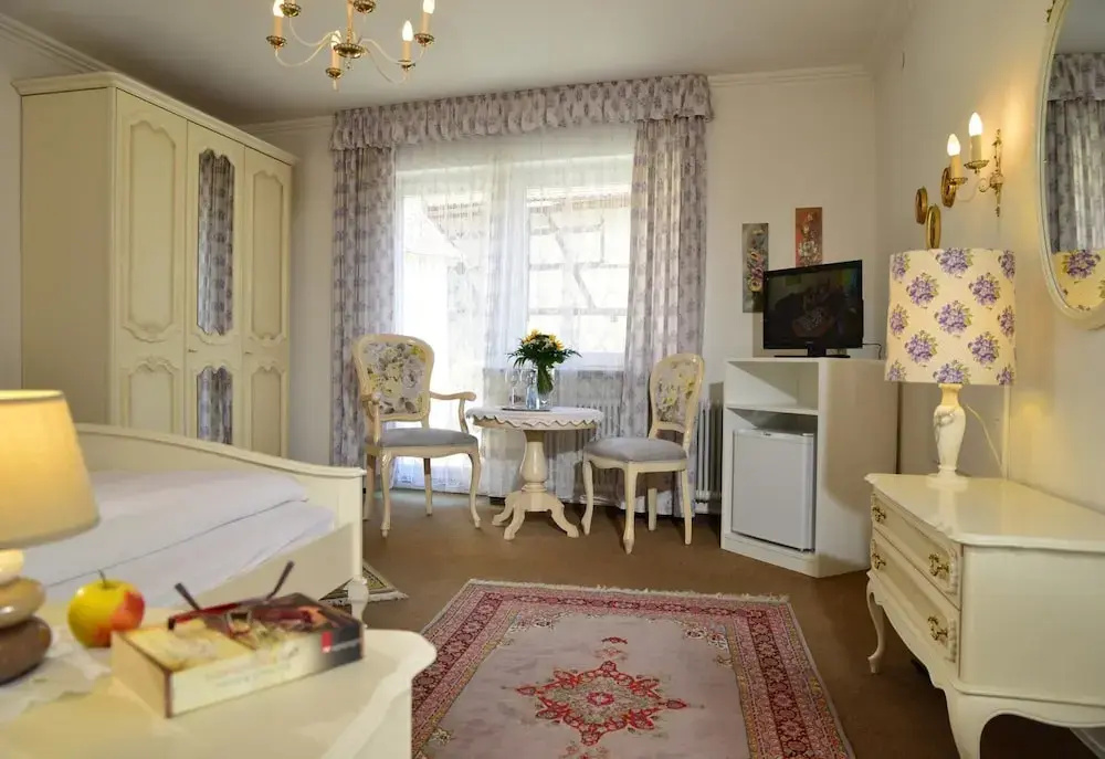 Romantica Hotel Blauer Hecht - Chambres