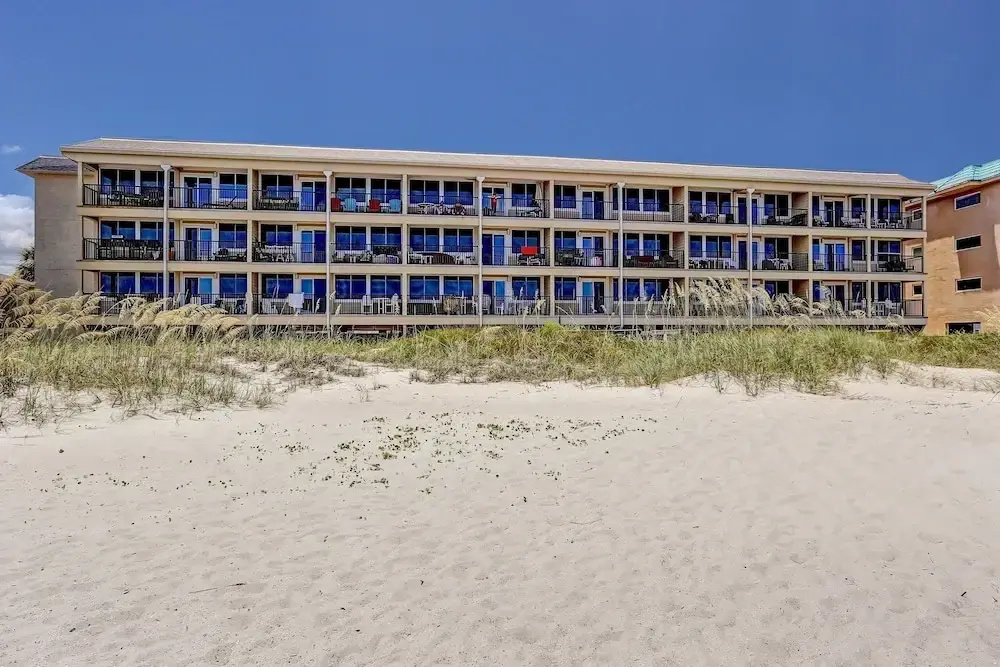 Beach Style Condo Includes Google Mini Home And Beach Access 2 Bedroom Condo by RedAwning