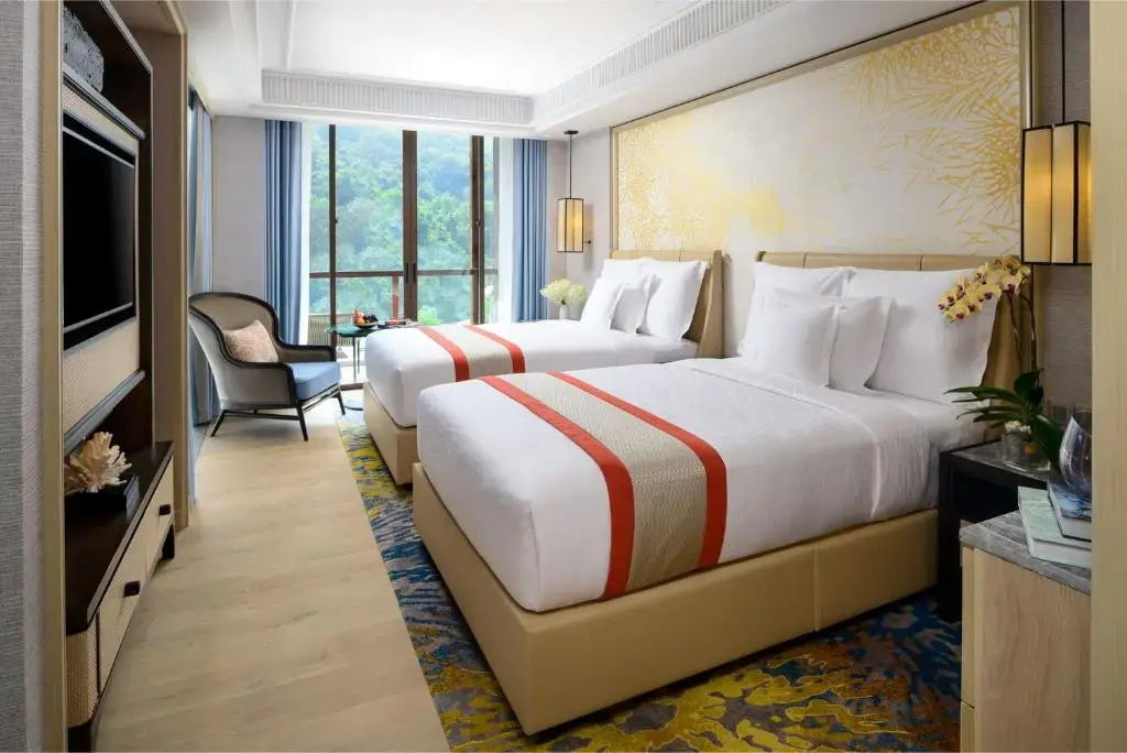 Classic Double room with mountain view (twin beds)
