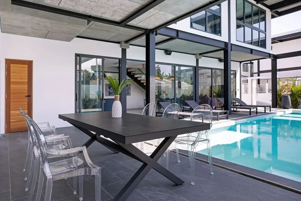 Innovative 12m Eco Pool Villa Sunset 1