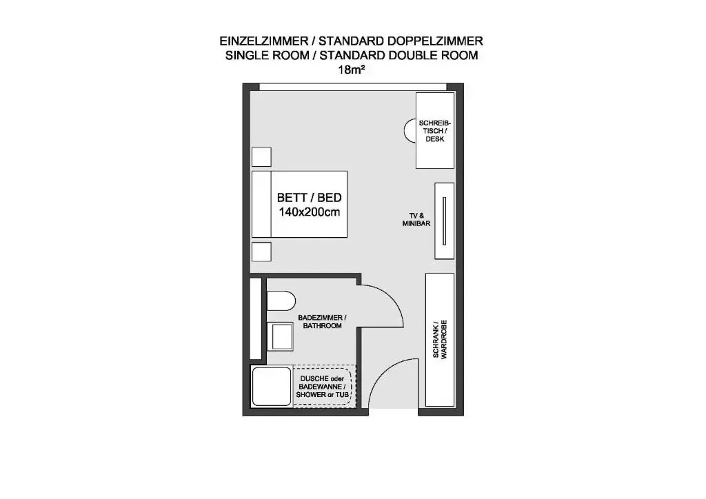 Auszeit Hotel – das Frühstückshotel - Chambres