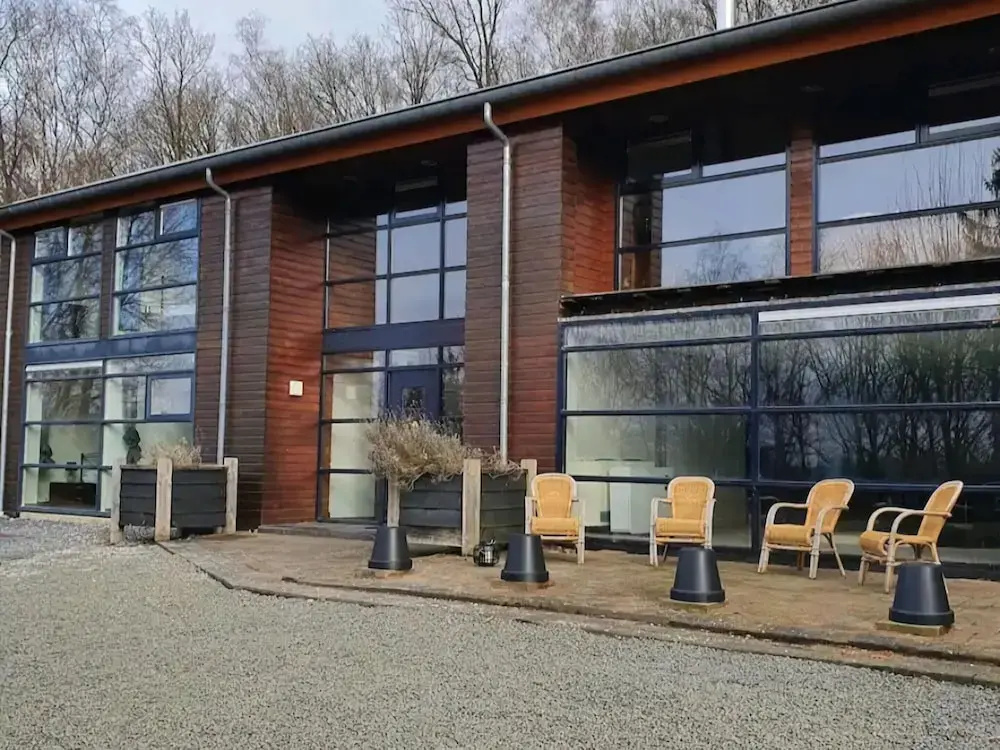Chalet in Odeigne With Private Pool & Sauna