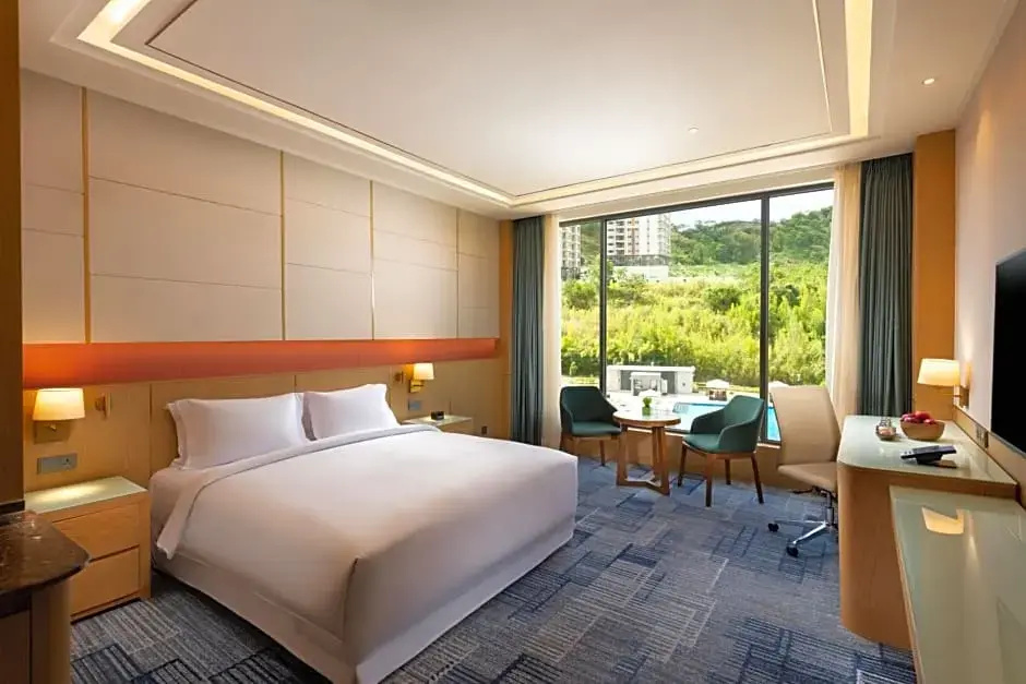 Standard Double room with pool view (full double bed)