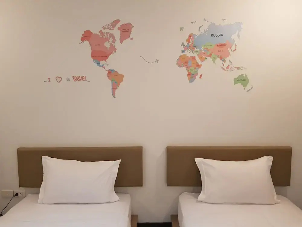 Standard Double room with balcony (twin beds)