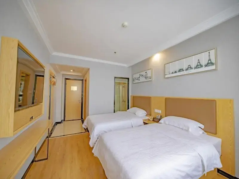 GreenTree Inn Anhui Fuyang Railway Station W XianGYAng Road Business Hotel - Chambres
