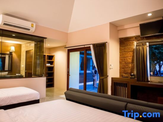 Двухместный номер Superior с видом на бассейн 2 отдельные кровати в Foresto Sukhothai Guesthome