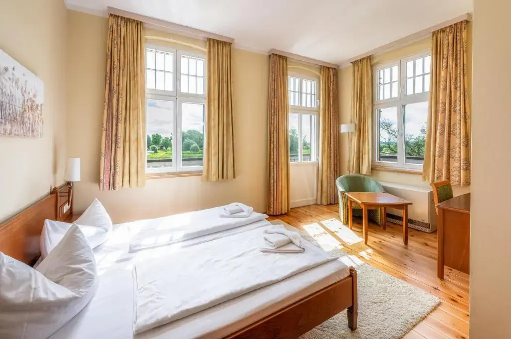 Elbterrasse Wörlitz - Chambres