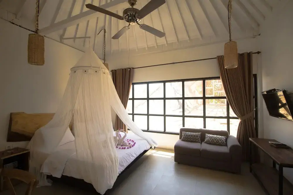 Gili Breeze Tropical Bungalows - Chambres