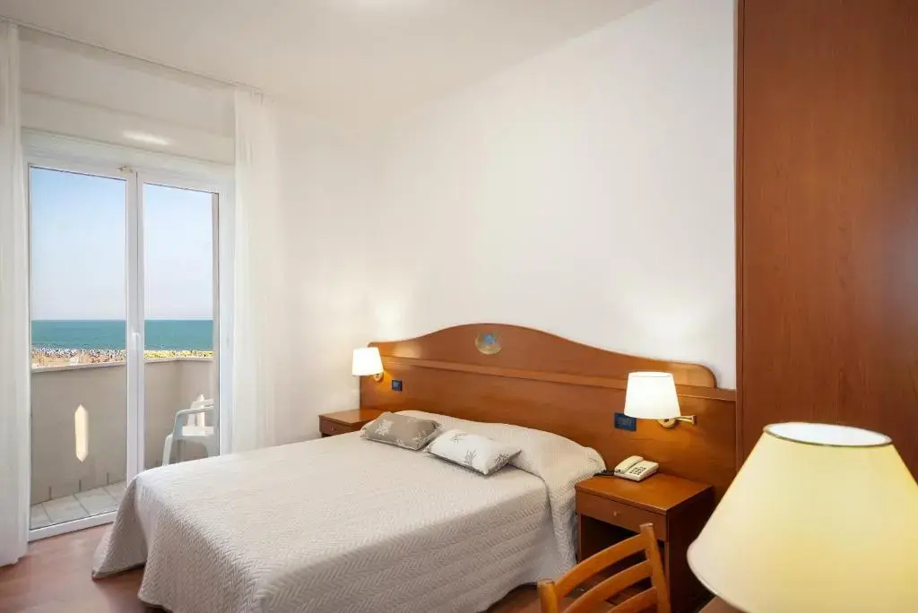 Standard Double room with balcony and with sea view (full double bed)