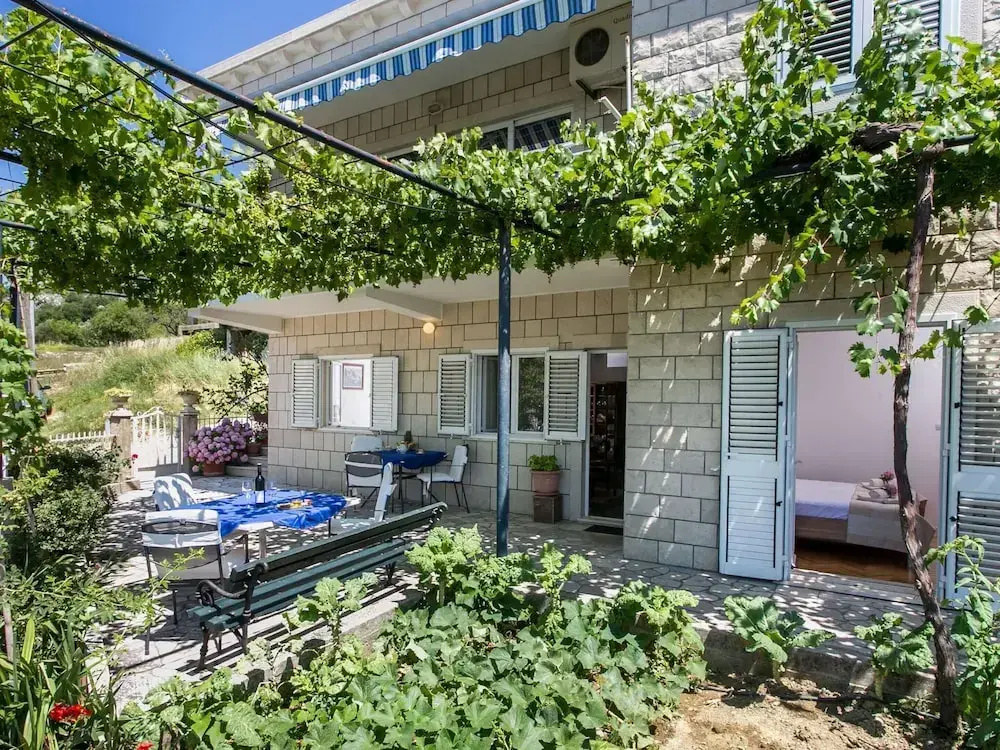 Apartments Olive - Comfort One Bedroom Apartment With Terrace and Sea View - Popolica 50