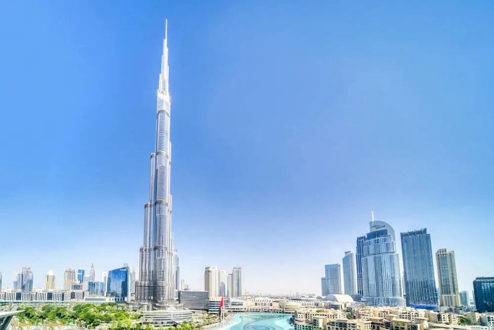 Upscale 2BR w Burj Khalifa Fountain Views