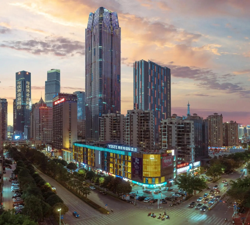 Yeste International Hotel (Nanning Wanxiang Mall ASEAN Business District Subway Station)