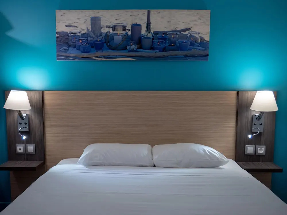 Hotel Restaurant Bleu France - Chambres