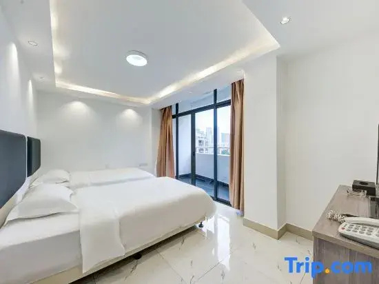 Lizhou Hotel (Gongbei Port Light Rail Station) - Chambres