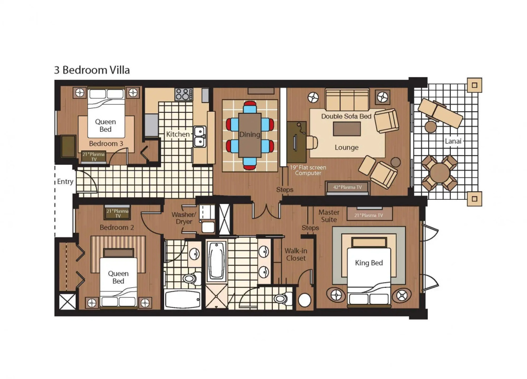 3-Bedroom Villa 115 in Kahuku
